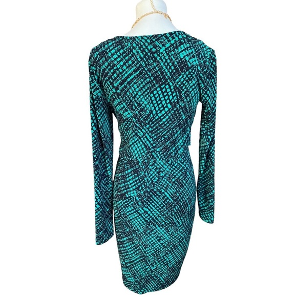 Michael Michael Kors Green & Black Dress - Picture 3 of 6